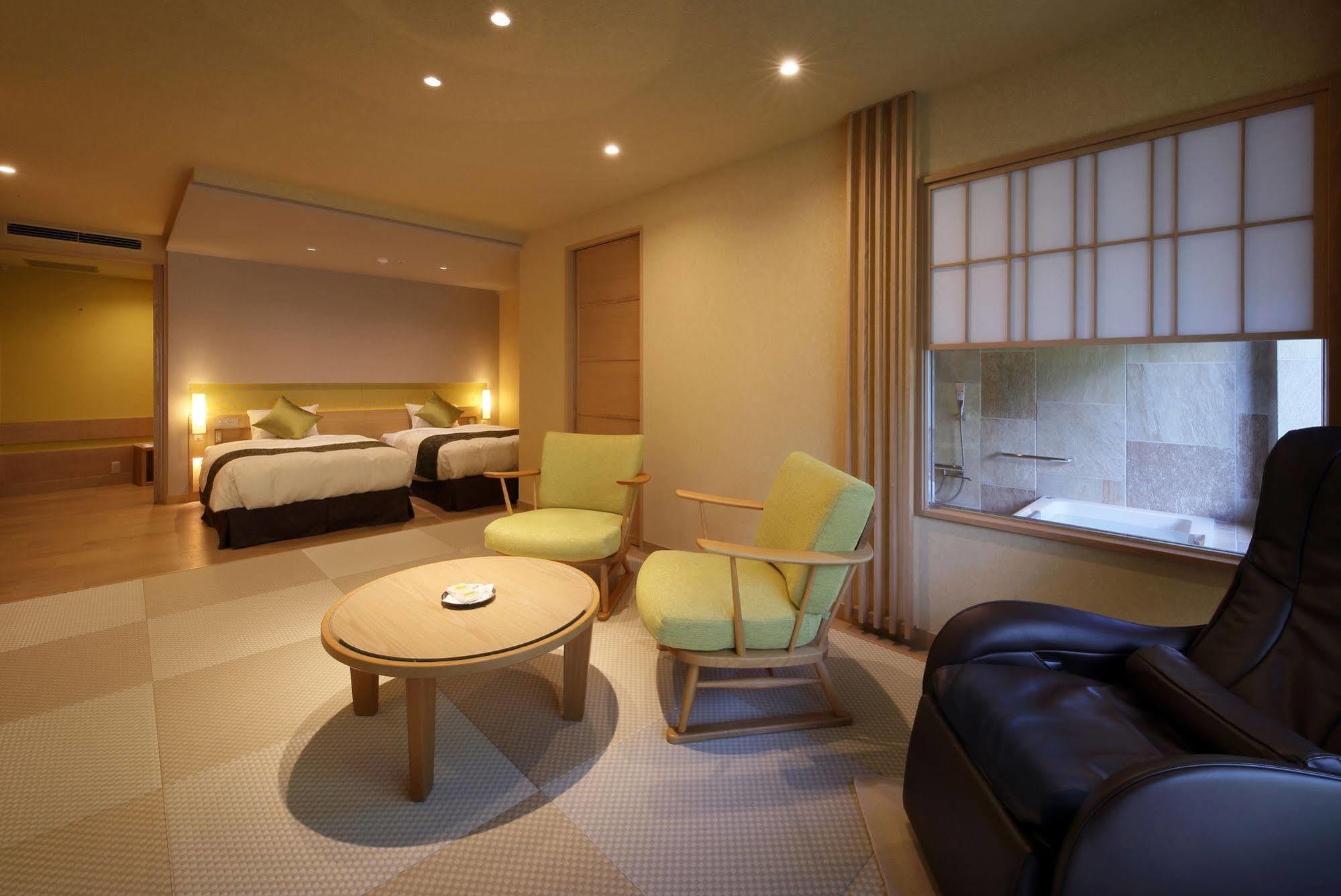 Asaya Hotel Nikko Buitenkant foto A room at the hotel